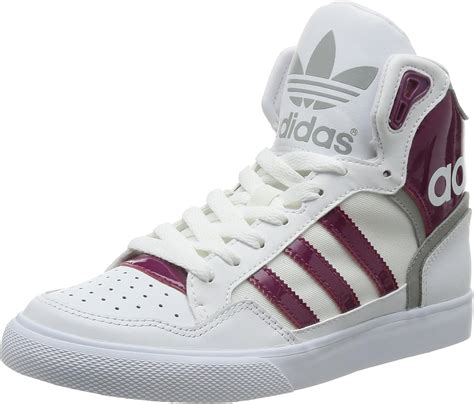 adidas schuhe weiß high|adidas white athletic shoes.